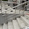 Ограждения крыльца и пандуса, магазин Пятёрочка, ул. Рассветная