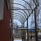 Установка козырька и ограждения крыльца.  Екатеринбург