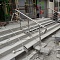 Ограждения крыльца и пандуса, магазин Пятёрочка, ул. Рассветная