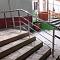 Ограждение крыльца и пандуса для магазина