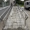 Ограждения крыльца и пандуса, магазин Пятёрочка, ул. Рассветная